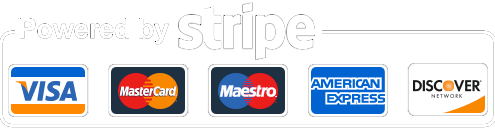 Powered by Stripe